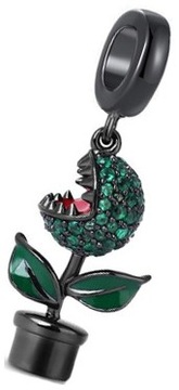 Zawieszka Charms ROŚLINA Charms Kwiat Moda Trusky