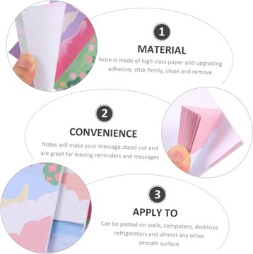 12 Sztuk Temat Notatnik Samoprzylepne Zakładki Samoprzylepne Notatki Z Recy