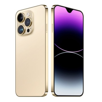 i14 pro max 6,7-calowy telefon komórkowy 5g dwuzakresowy Wi-Fi 8bg 256 GB 4g odblokowany cel