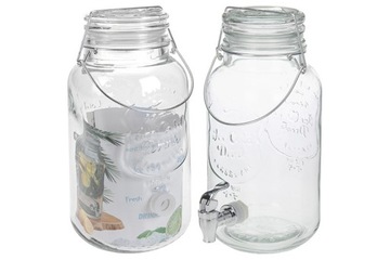 Банка 4 л с зажимом и краном