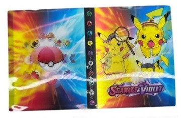 Альбом с Пикачу Pokemon GO Classroom на 240 карт + подарок 100 бесплатных карт