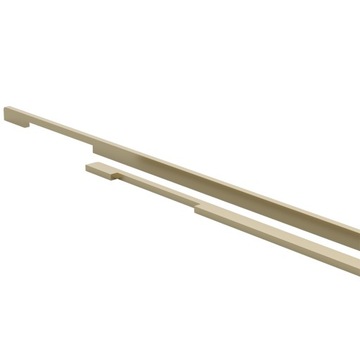 ROSA 6D SZAFA 230X57 BIAŁY/BIAŁY ZŁOTE UCHWYTY głęboka półki PRODUCENT