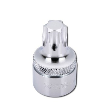 Nasadka TORX, 1/2 rozmiar TORX / E-TORX: T60, dł.: 62mm,
