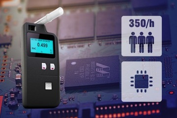 Алкотестер ALKOHIT X100 Полицейский, литий-ионный аккумулятор