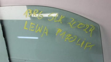 MERCEDES SLK R170 FACELIFT SKLO (OKNO) DVEŘE LEVÝ PŘEDNÍ