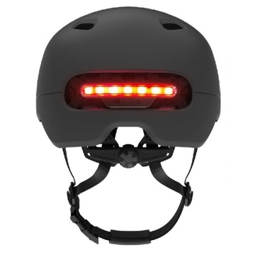 Умный городской велосипедный шлем LED/SOS L Livall C20 Черный