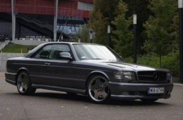 Mercedes Klasa S W126 Coupe C126 5.0 SEC 252KM 1987 Mercedes S 500 W126*Benzyna 4971cm³ 252KM, zdjęcie 6
