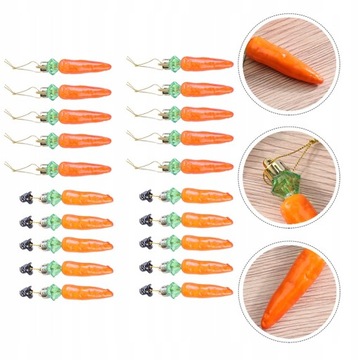 Фенечки для бороды Имитация морковки Подарки кролику