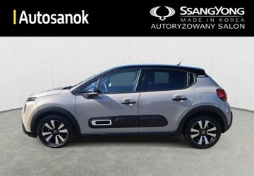 Citroen C3 III Hatchback Facelifting 1.2 PureTech 83KM 2023 Citroen C3 Citroen C3 Salon Polska Bezwypadkowy VAT 23 Stan Idealny, zdjęcie 4