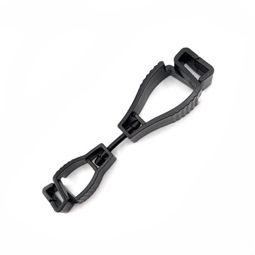 Классические пластиковые перчатки для защиты труда с зажимом для перчаток