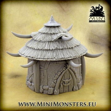 ORKOWA CHATA - Warhammer, Fantasy, Scenery
