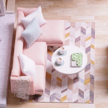 МИНИАТЮРНЫЙ КУКОЛЬНЫЙ ДОМИК, КОМПЛЕКТ ДЛЯ КОМНАТЫ «Сделай сам»