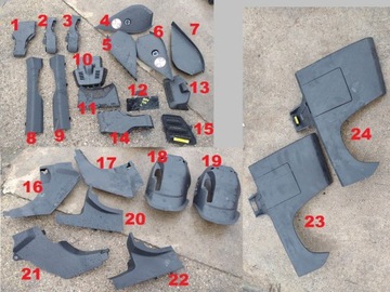 POSZYCIE OSŁONA WNĘTRZE PLASTIK RENAULT ARKANA