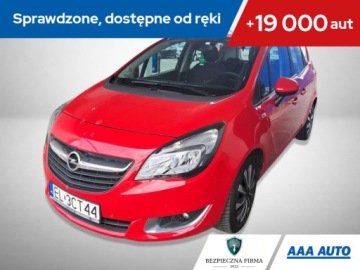 Opel Meriva II Mikrovan Facelifting 1.4 Turbo ECOTEC 140KM 2016 Opel Meriva 1.4 Turbo, Automat, Klima, Tempomat
