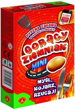 Wciągająca GRA PLANSZOWA dla Najmłodszych DZIECI Ciekawa Gorący ziemniak