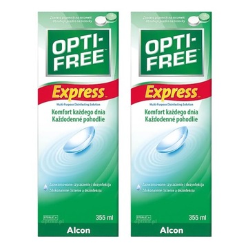 Płyn do soczewek OPTI FREE Express 2x355ml