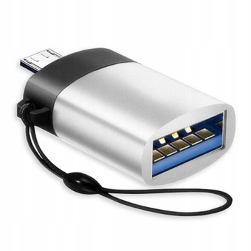 SOLIDNY ADAPTER USB - MICRO USB 3.0 PRZEJŚCIÓWKA