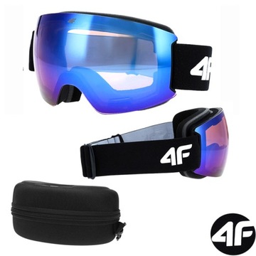 МУЖСКИЕ ЖЕНСКИЕ ЛЫЖНЫЕ ОЧКИ ДЛЯ СНОУБОРДА 4F С ЗЕРКАЛЬНЫМ ПОКРЫТИЕМ УНИСЕКС
