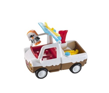 Зимний Пикап Автомобиль Милые Животные