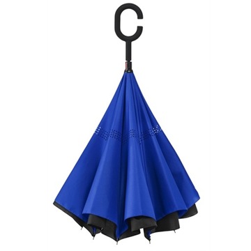 Parasol odwrócony Revers holenderski - niebieski