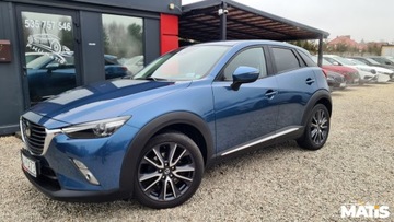 Mazda CX-3 Crossover 2.0 SKY-G 120KM 2017 Mazda CX-3 2.0benz Automat Navi kamera LIFT head up 100 bezwypadek 2.0, zdjęcie 27