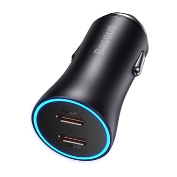 ŁADOWARKA SAMOCHODOWA BASEUS 2 x USB-C PD QC 40W