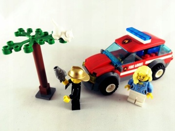 LEGO CITY 60001 SAMOCHÓD KOMENDANTA STRAŻY Używane