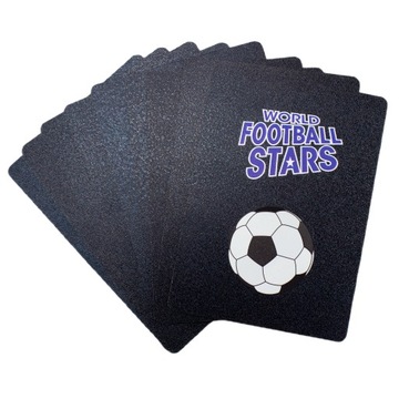 Коллекционные футбольные карточки FIFA Germany 2024, черные, 10 шт.