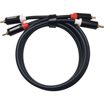 КАБЕЛЬ 2XRCA 2XRCA ПОДДЮРОК 1M MOZOS MCABLE-2R2R