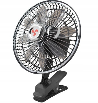 БОЛЬШОЙ АВТОМОБИЛЬНЫЙ ВЕНТИЛЯТОР ВРАЩАЮЩИЙСЯ С РЕГУЛИРОВКОЙ КОЛЕБАНИЯ 12 В и 24 В