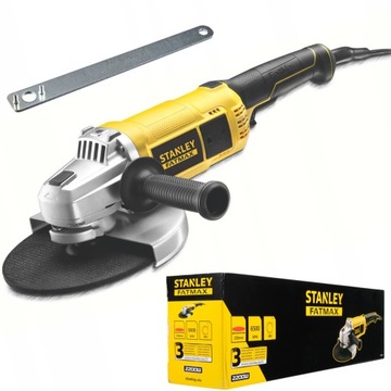 STANLEY SZLIFIERKA KĄTOWA TARCZOWA 230mm 2200W 230V FATMAX FME841