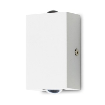 Kinkiet LED LAMPA oprawa ścienna 2x1W 230V BIAŁA