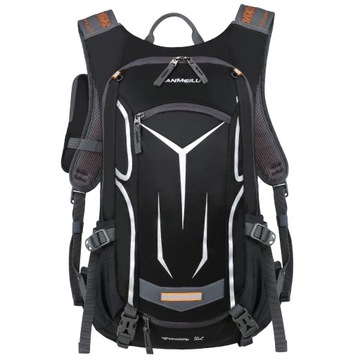 Plecak rowerowy czarno szary 30L