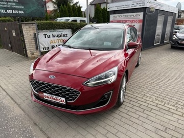 Ford Focus III Kombi Facelifting 1.5 TDCi 120KM 2018 Ford Focus Ford Focus Vignale Full Opcja mega stan 1.5 Diesel 120KM