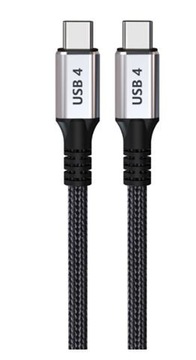 TB Kabel video USB C Thunderbolt 4 do 40Gbps 2m