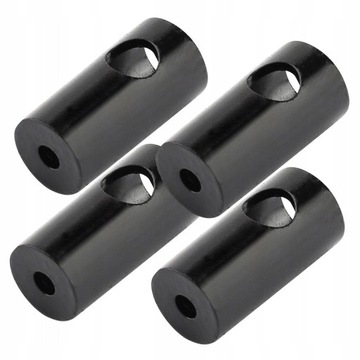 Перила из нержавеющей стали, 16 элементов, 76 см W3060, черные