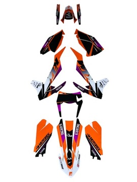 KTM EXC EXC-F XC-W 17-19 okleina z Italii CORE CUBAMOTO