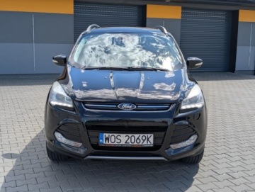Ford Kuga II SUV 2.0 Duratorq TDCi 163KM 2013 Ford Kuga Panorama Navi Radar Kamera Alu Tempomat Serwis Gwarancja 2.0, zdjęcie 3