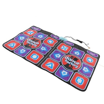 Музыкальный электронный двухпользовательский танцевальный коврик