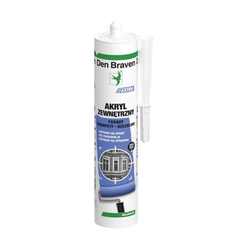 Akryl do płyt G-K biały DEN BRAVEN 300ml elastyczn