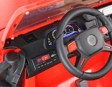 JEEP V12 4x4 2-местный САМЫЙ ПРОЧНЫЙ 180W ИЗ КОЖИ EVA