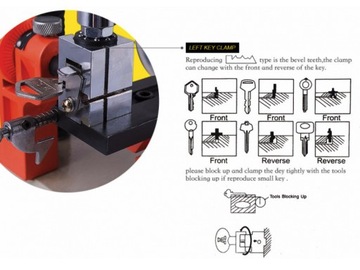Машина для копирования ключей DEFU 238BS