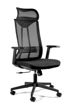 Ergonomiczny fotel biurowy wsparcie lędźwi design