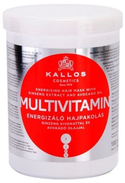 KALLOS MULTIWITAMINOWA MASKA DO WŁOSÓW 1000ml