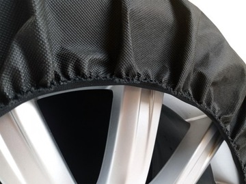 ZESTAW POKROWCE NA OPONY KOŁA 4 SZT ROZMIARY S-XL