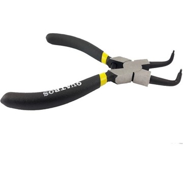 Szczypce do pierścieni Seegera 5'' wewnętrzne wygięte QS53002 Quatros