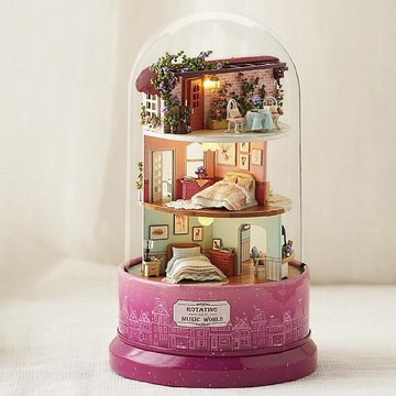 Кукольный домик DIY Home Kit Творческая комната