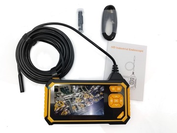 ЭНДОСКОПНАЯ КАМЕРА ДЛЯ ПРОВЕРКИ ЭНДОСКОПА С ЭКРАНОМ 4,3 ДЮЙМА, 5 МН, 8 светодиодов, FULL HD