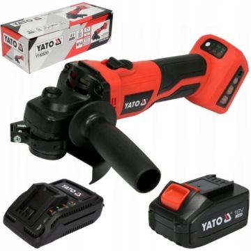 Yato Угловая шлифовальная машина 18V 125Mm, бесщеточная без аккумулятора YT-828293