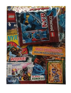 Magazyn LEGO Ninjago Minifigure Czasopismo - 12/2021 - Nya z kataną
